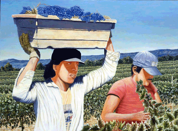 grape pickers